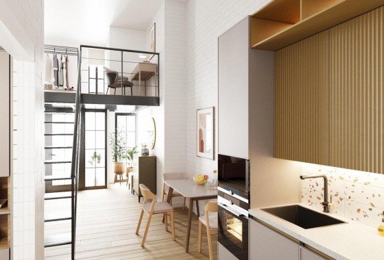 Apartment / flat - New Build - Alicante - NB-17229