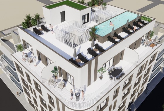 Attique - Nouvelle construction - Torrevieja - El Acequión