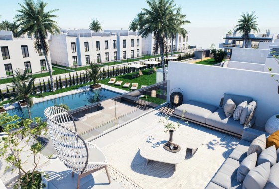 Bungalow - New Build - Pilar de la Horadada - pueblo