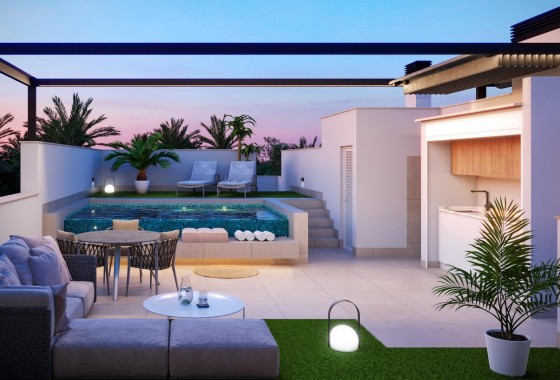 Bungalow - Nouvelle construction - Pilar de la Horadada - pueblo