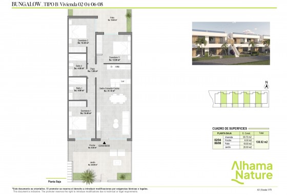 Bungalow - Nueva construcción  - Alhama de Murcia - Alhama de Murcia