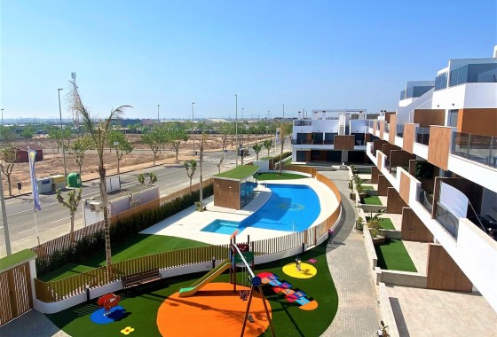 Bungalow - Nueva construcción  - Pilar de la Horadada - Polideportivo