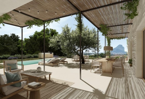 Chalet - Nueva construcción  - Calpe - Partida Garduix