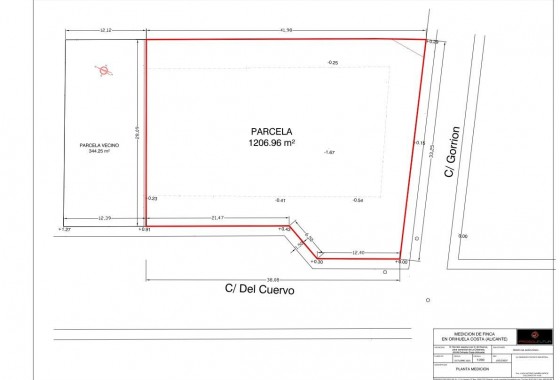 Plot - Reventa - Orihuela Costa - F-14690