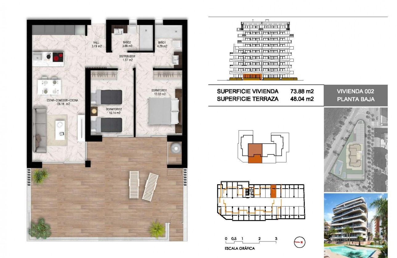 Nueva construcción  - Apartamento / piso - Guardamar del Segura - PUERTO