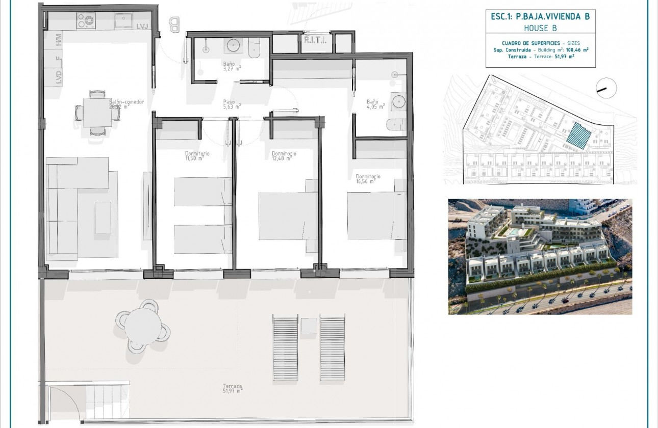 Nouvelle construction - Appartement - Águilas - El Hornillo