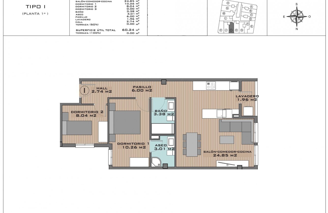 Nueva construcción  - Apartamento / piso - Algorfa - Pueblo
