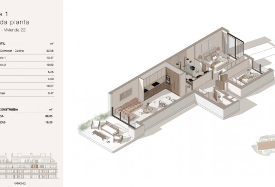 New Build - Apartment / flat - Orihuela Costa - Campoamor