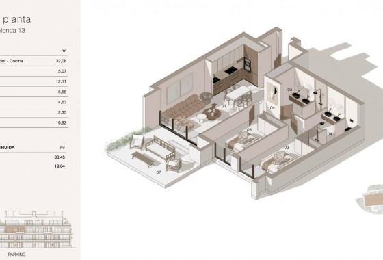 Nueva construcción  - Apartamento / piso - Orihuela Costa - Campoamor