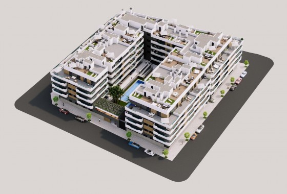 New Build - Apartment / flat - Santa Pola - Eroski