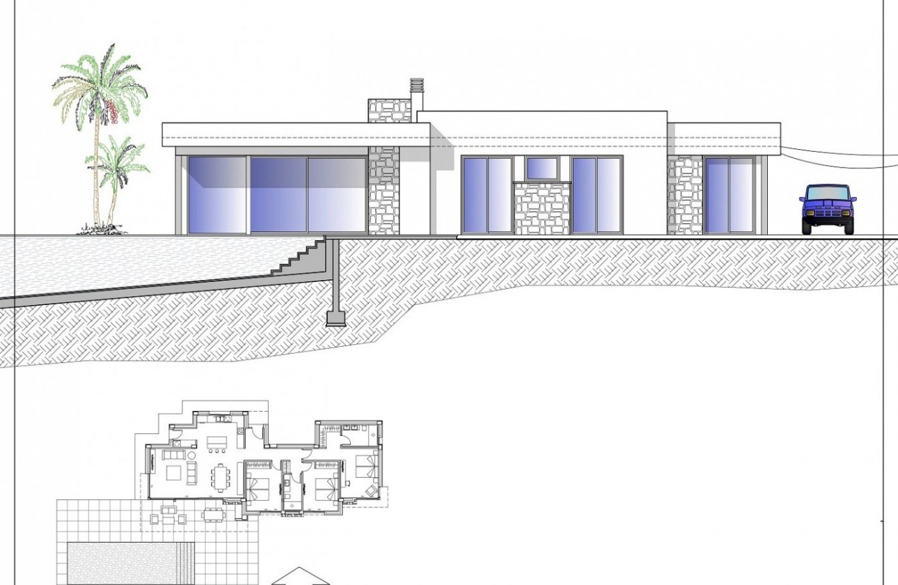 Nueva construcción  - Chalet - Calpe - Pla roig