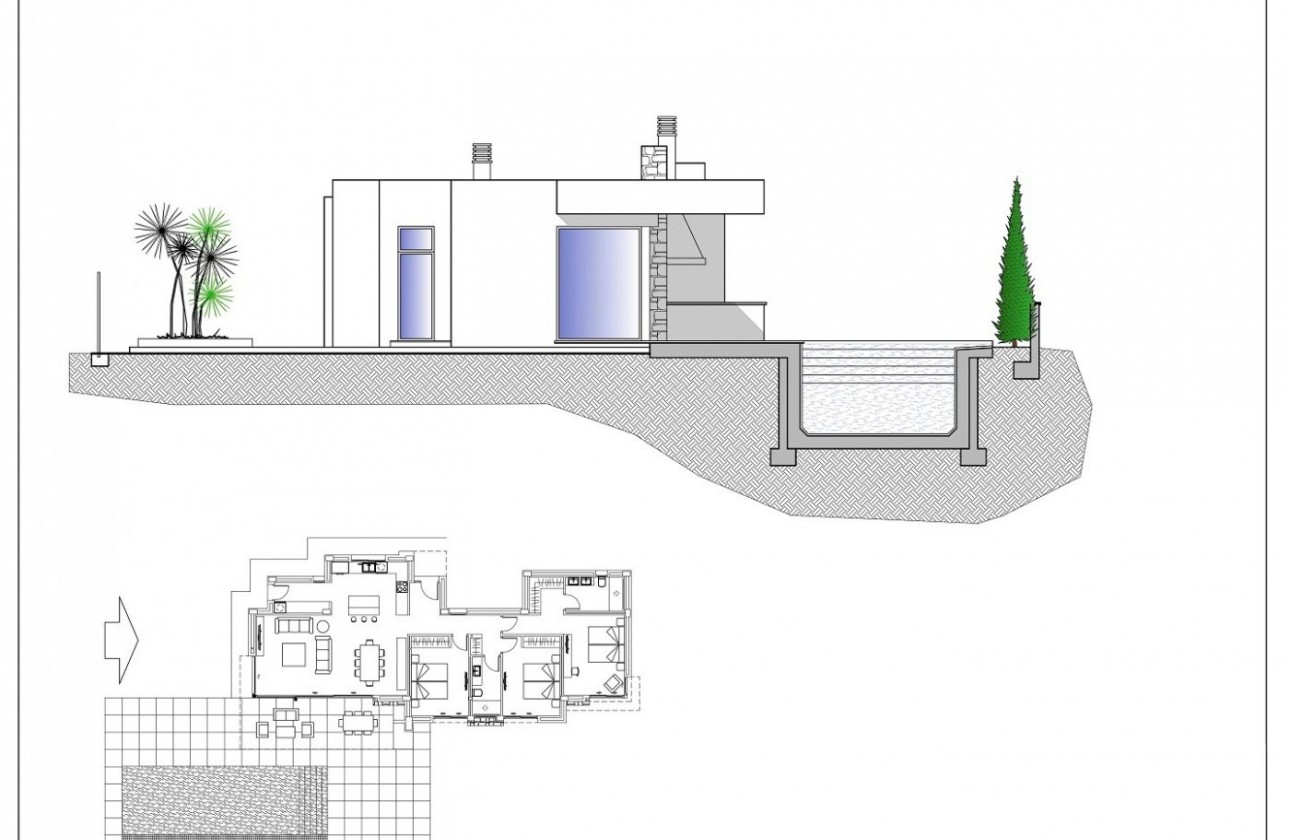 Nueva construcción  - Chalet - Calpe - Pla roig