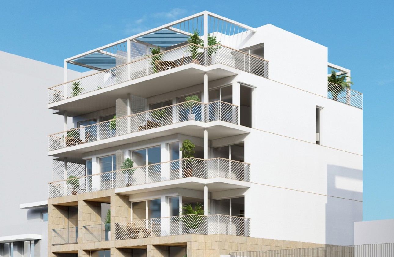 New Build - Apartment / flat - Villajoyosa - Pueblo