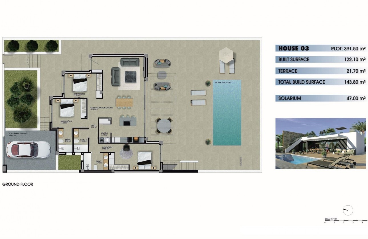 Nueva construcción  - Chalet - Mutxamel - Dorado Country Club