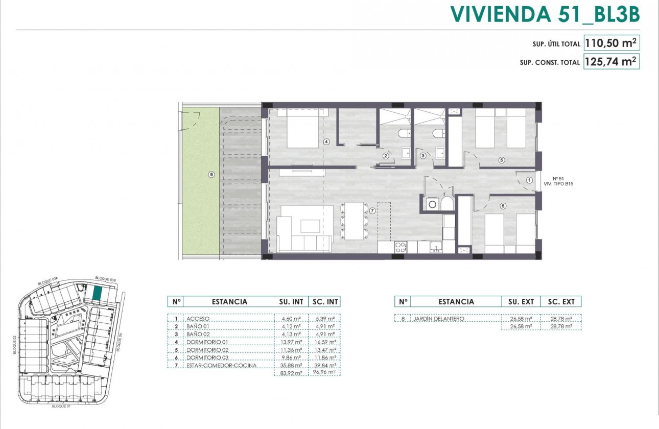 Nueva construcción  - Apartamento / piso - Monforte del Cid - Alenda Golf