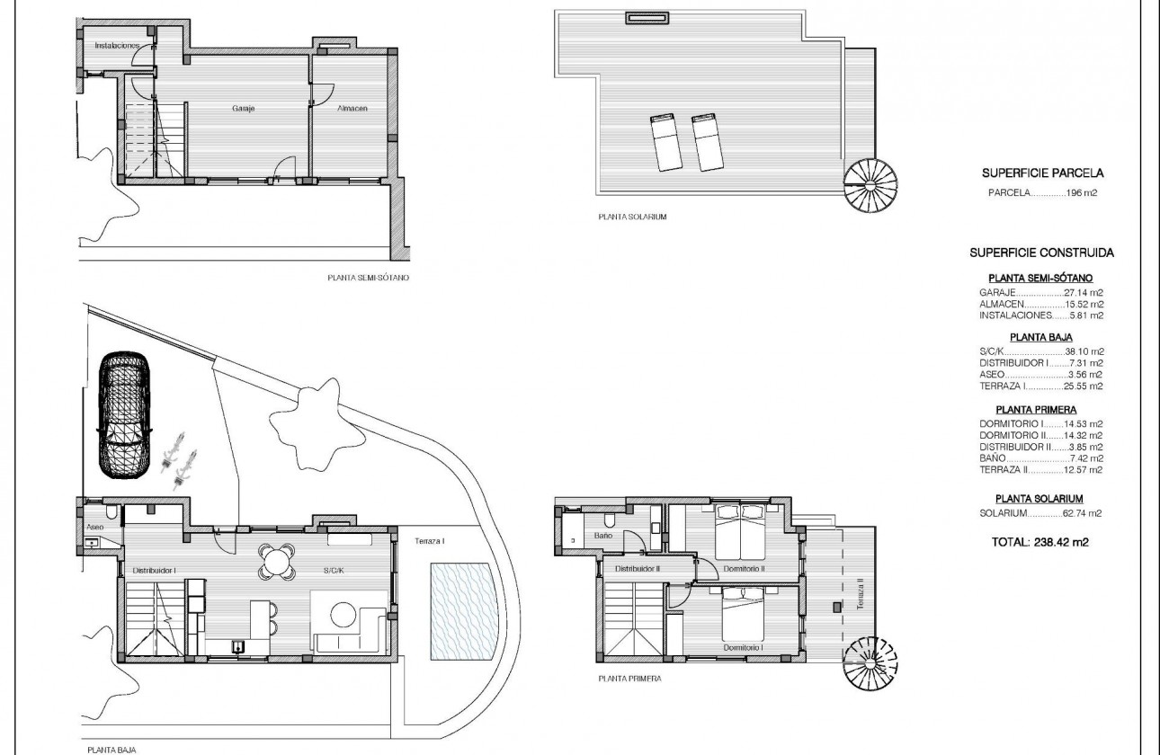 Nouvelle construction - Villa - Algorfa - La finca golf