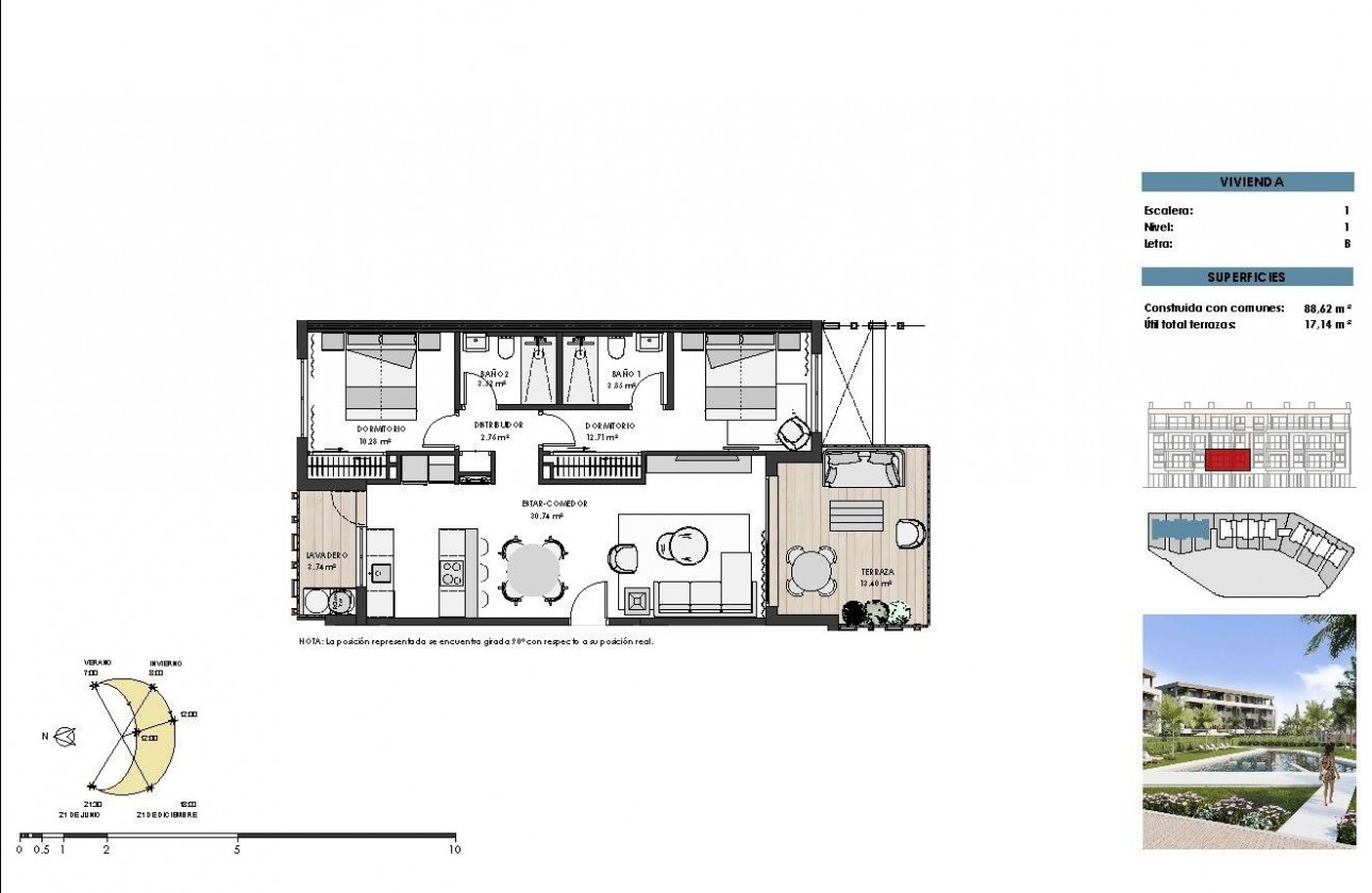 Nueva construcción  - Apartamento / piso - Torre - Pacheco - Santa Rosalia Lake And Life Resort