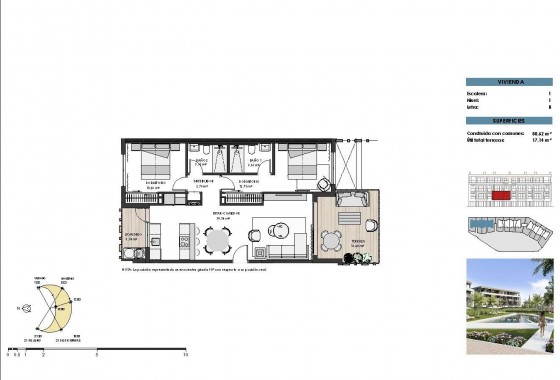 Nouvelle construction - Appartement - Torre - Pacheco - Santa Rosalia Lake And Life Resort