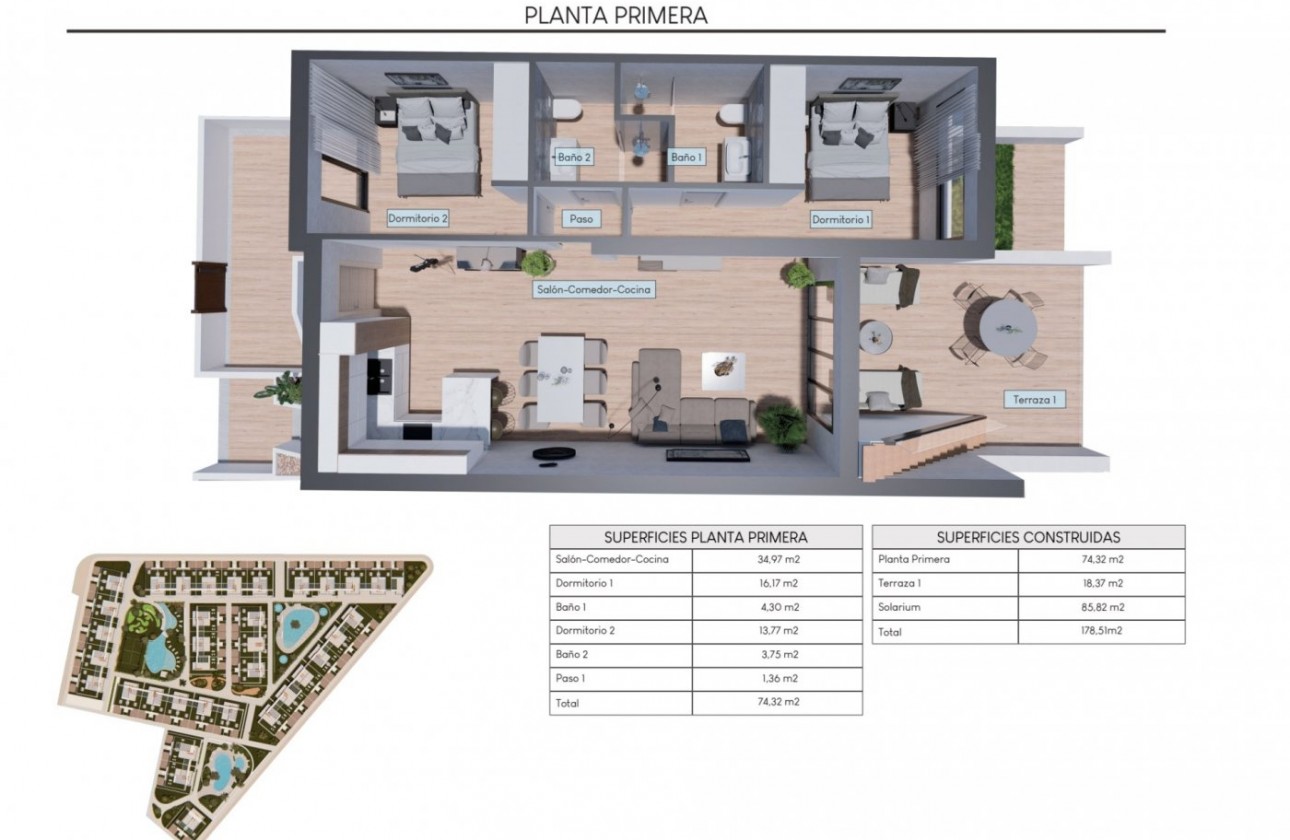 Nouvelle construction - Bungalow - Torrevieja - Los balcones