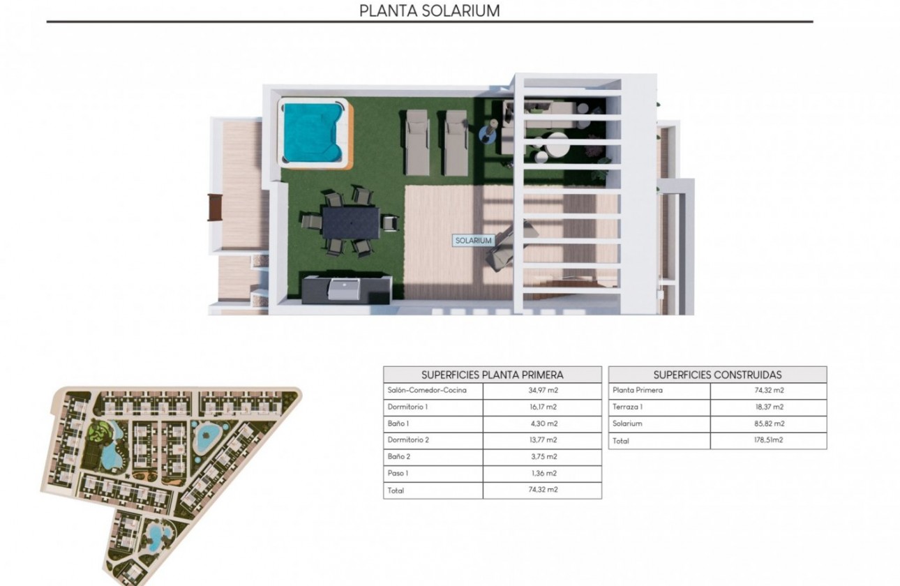 Nueva construcción  - Bungalow - Torrevieja - Los balcones