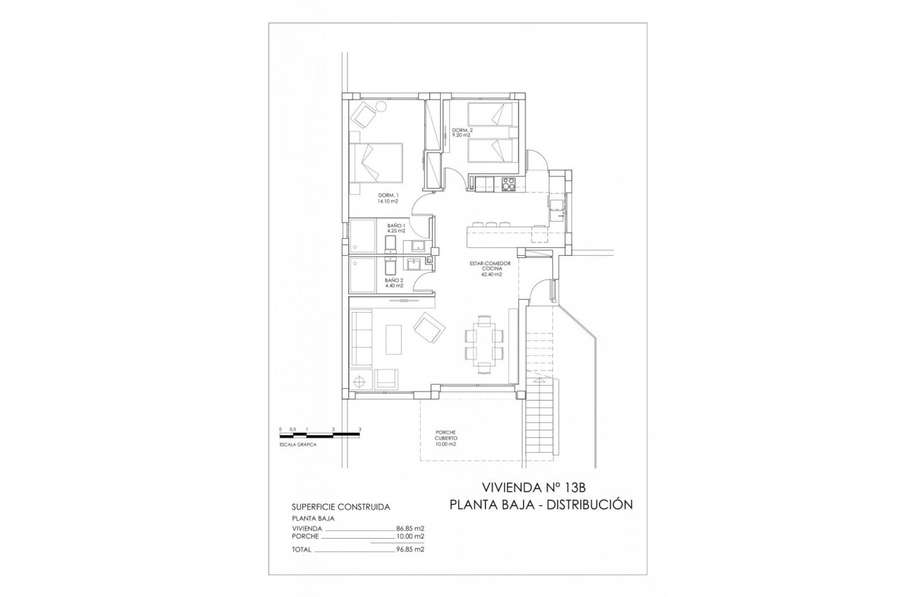 Nouvelle construction - Bungalow - San Miguel de Salinas - VistaBella Golf