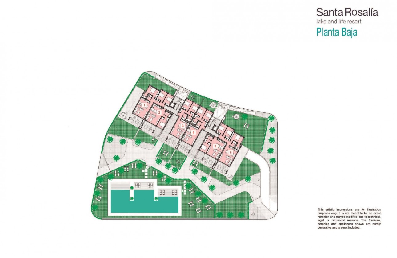 Nueva construcción  - Apartamento / piso - Torre - Pacheco - Santa Rosalia Lake And Life Resort