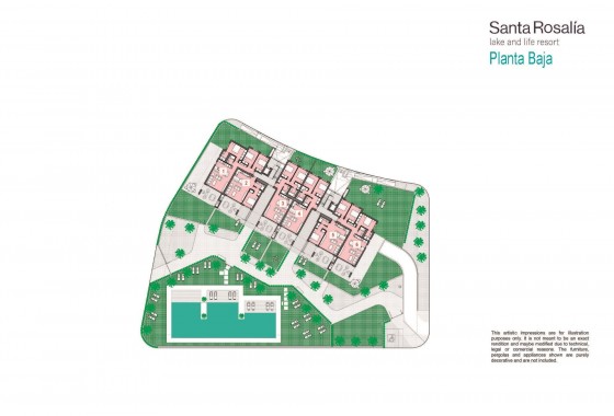 New Build - Apartment / flat - Torre - Pacheco - Santa Rosalia Lake And Life Resort