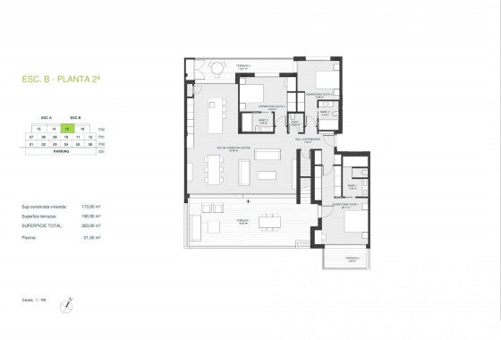 Nouvelle construction - Penthouse Penthouse - Orihuela - Las Colinas Golf