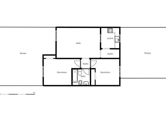 Revente - Appartement - Torrevieja - Nueva Torrevieja