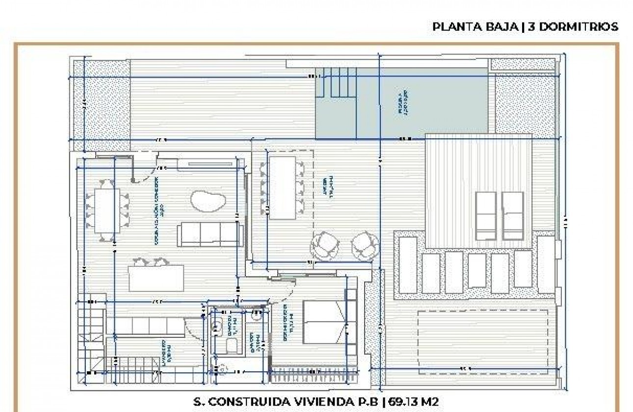 Nouvelle construction - Villa - Torre - Pacheco - Roldán