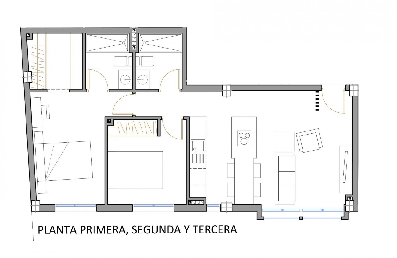 Nouvelle construction - Appartement - San Pedro del Pinatar - San Pedro de Pinatar