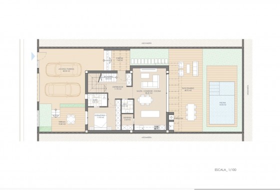 Nueva construcción  - Chalet - San Juan de los Terreros - Las Mimosas