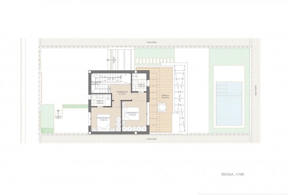 Nueva construcción  - Chalet - San Juan de los Terreros - Las Mimosas