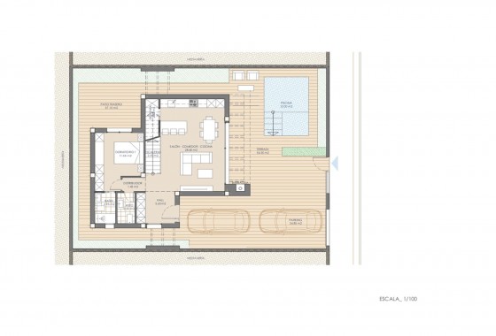 Nueva construcción  - Chalet - San Juan de los Terreros - Las Mimosas