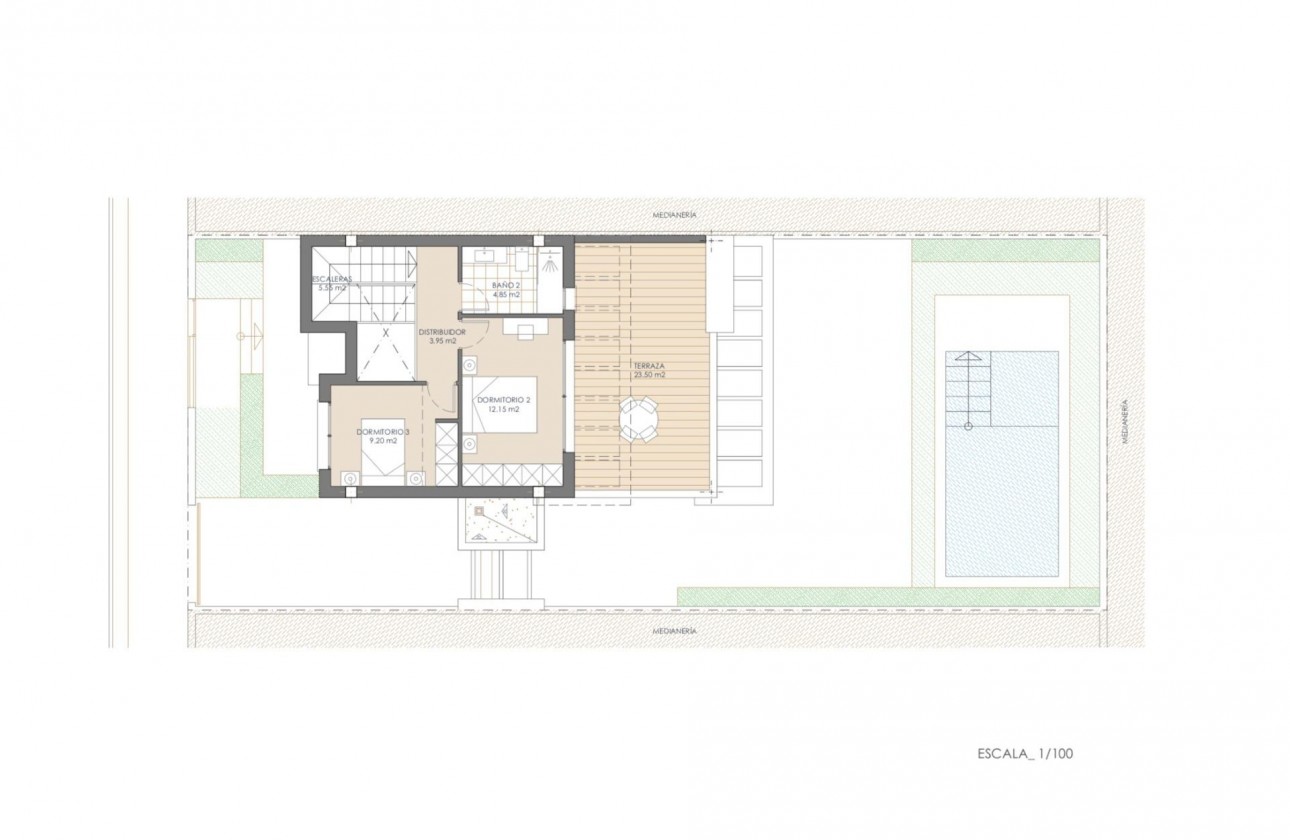 Nueva construcción  - Chalet - San Juan de los Terreros - Las Mimosas