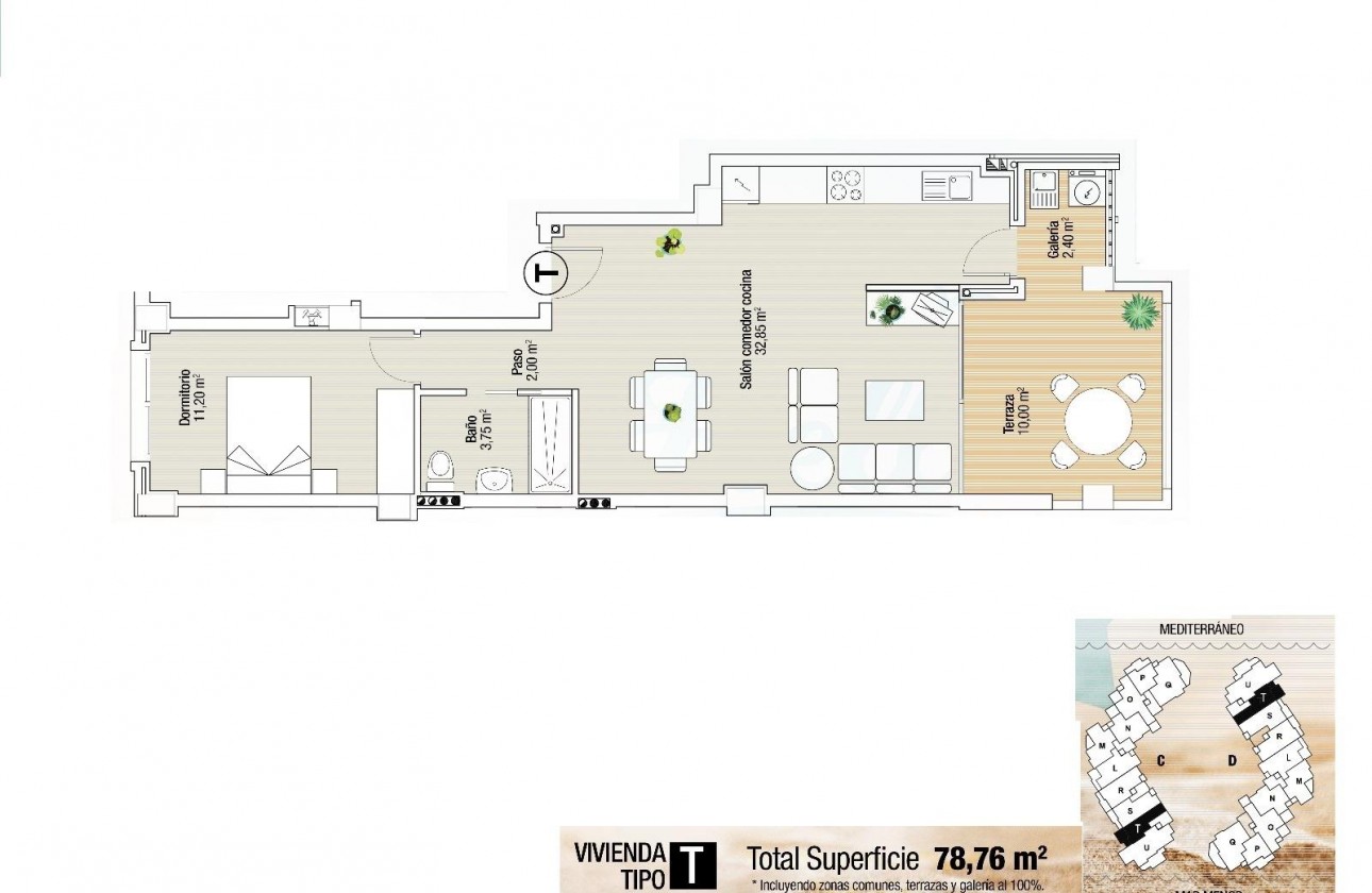 Nueva construcción  - Apartamento / piso - La Manga del Mar Menor - La Manga