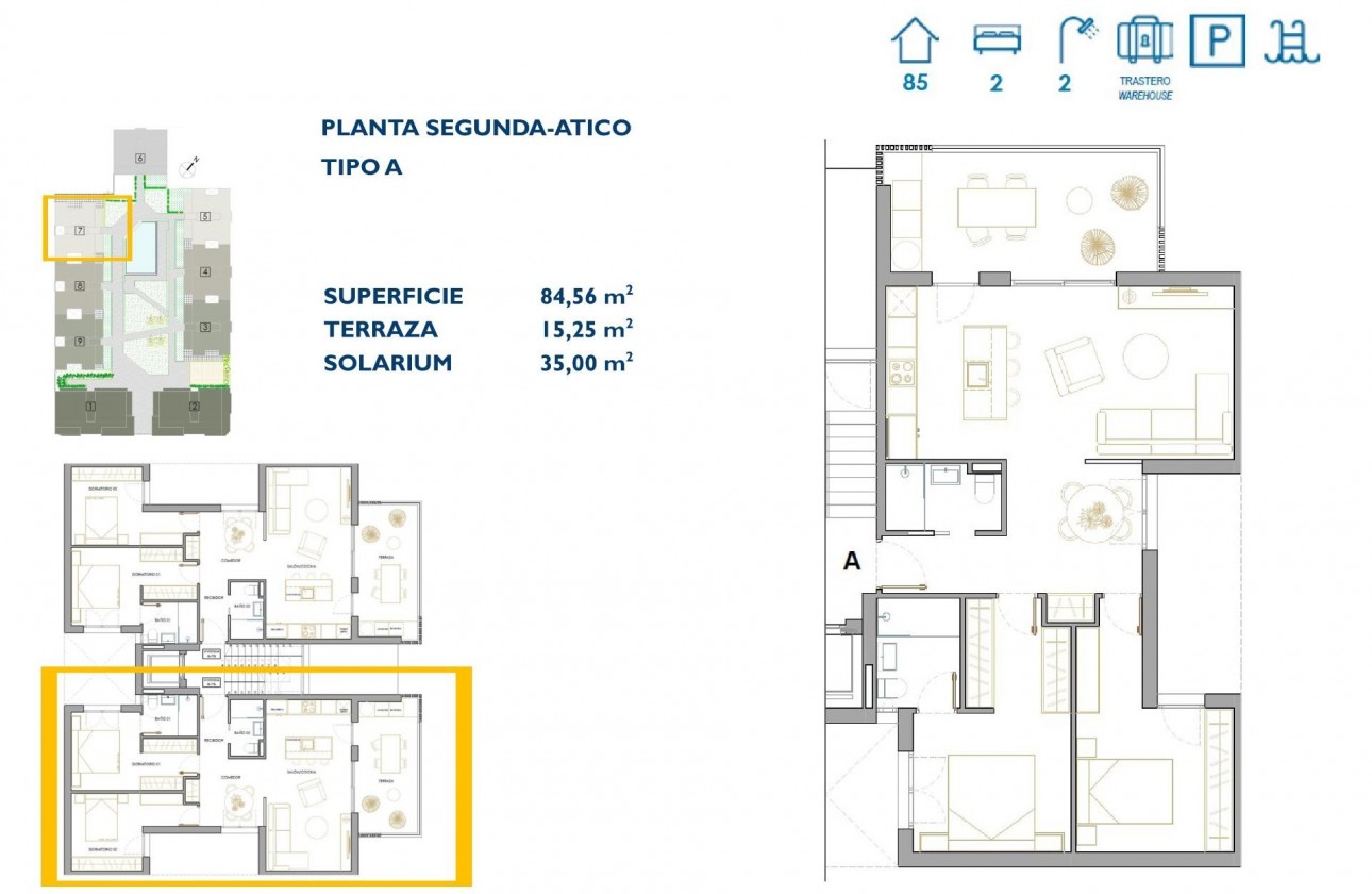 Nouvelle construction - Attique - San Pedro del Pinatar - Pueblo