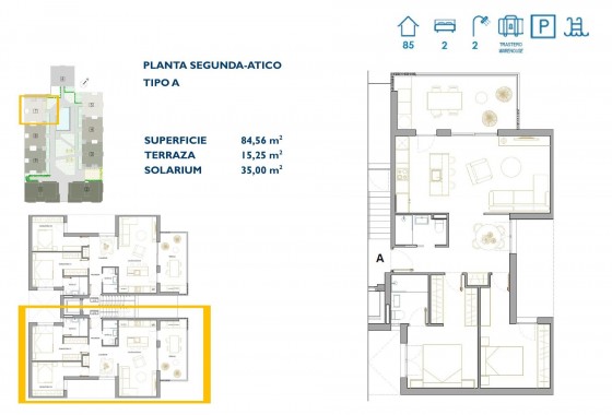 Nouvelle construction - Attique - San Pedro del Pinatar - Pueblo