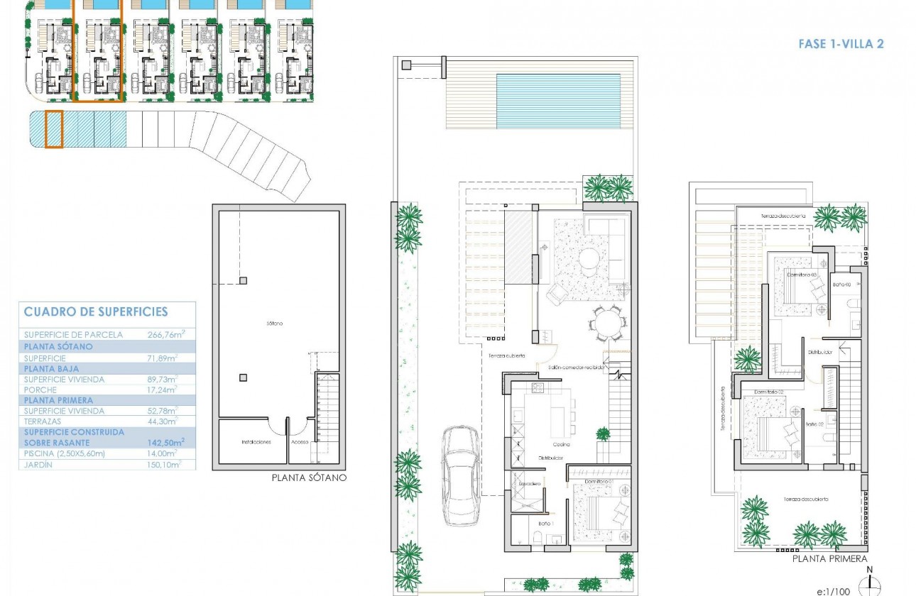 Nueva construcción  - Chalet - Los Alcázares - Santa Rosalía