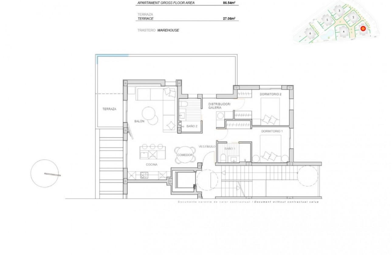 Nueva construcción  - Apartamento / piso - Torre - Pacheco - Santa Rosalia Lake And Life Resort