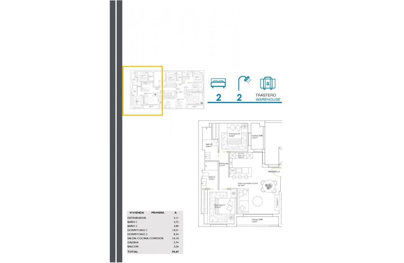 New Build - Apartment / flat - San Javier - Santiago de la Ribera