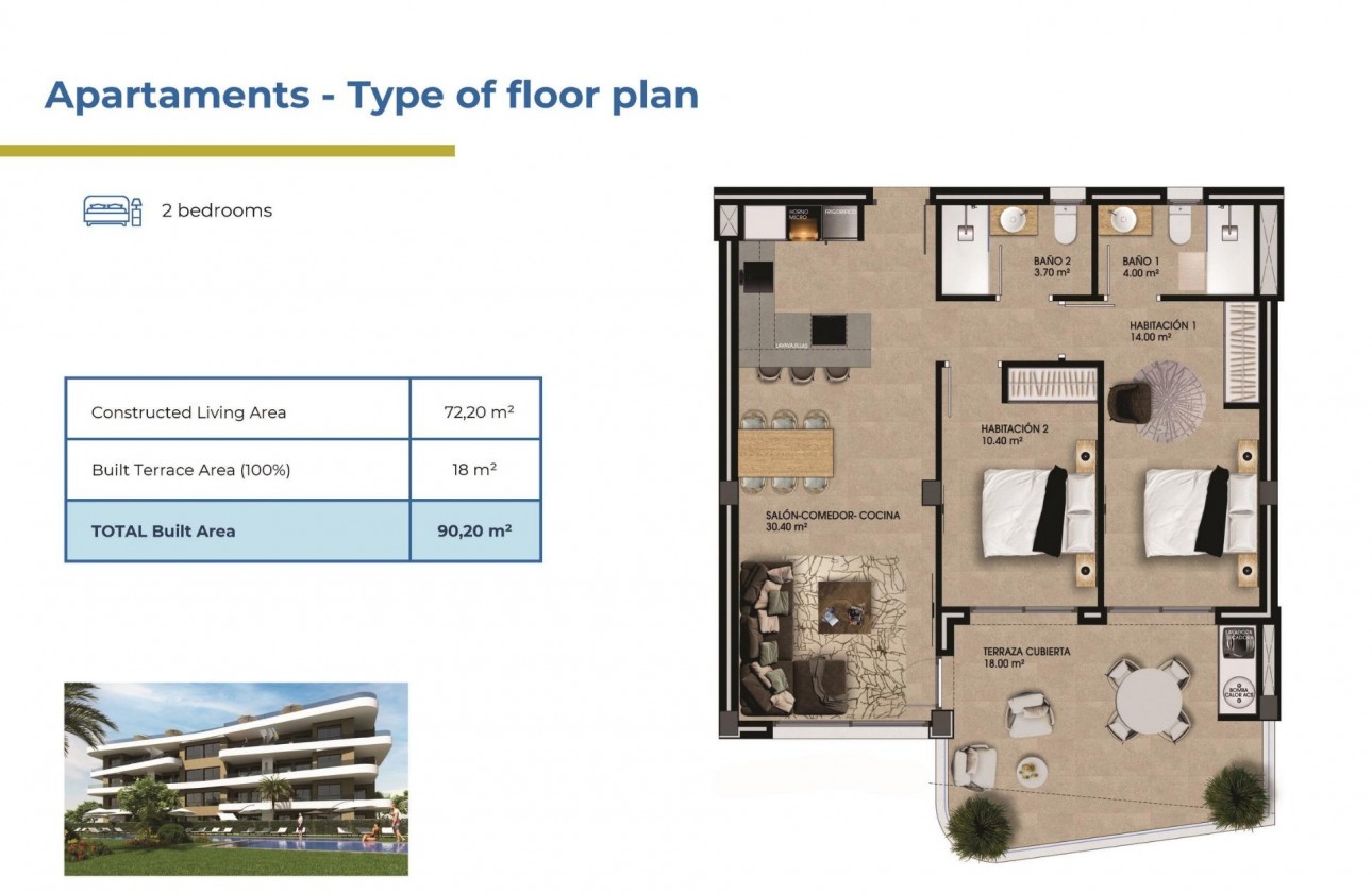 Nouvelle construction - Attique - Orihuela Costa - Punta Prima