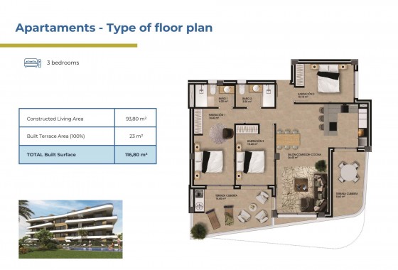 Nouvelle construction - Appartement - Orihuela Costa - Punta Prima