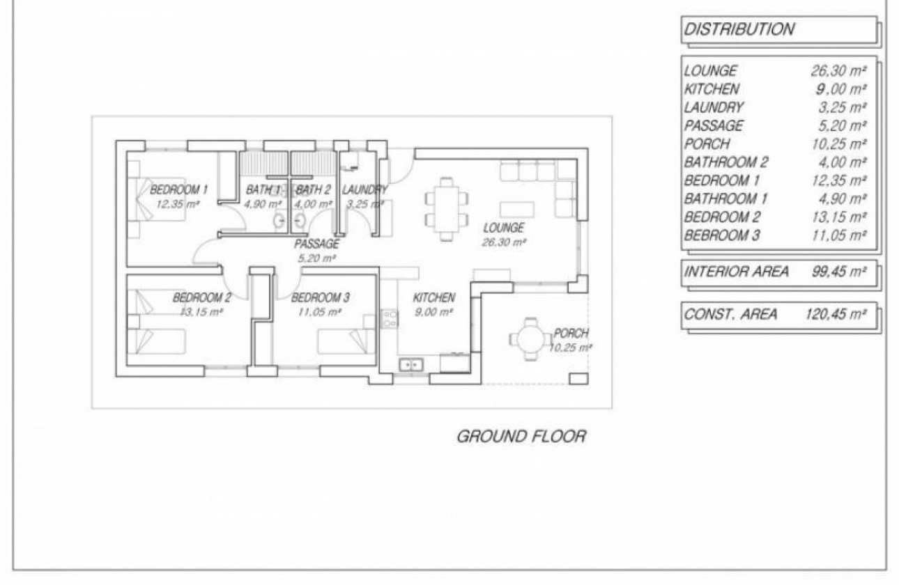 Nouvelle construction - Villa - Pinoso - Campo