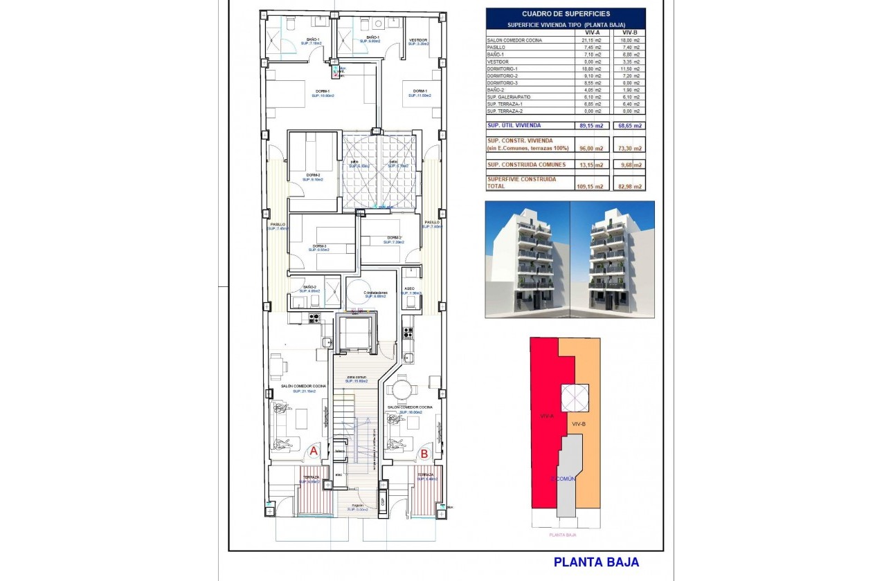 Nouvelle construction - Appartement - Torrevieja - Playa del Cura