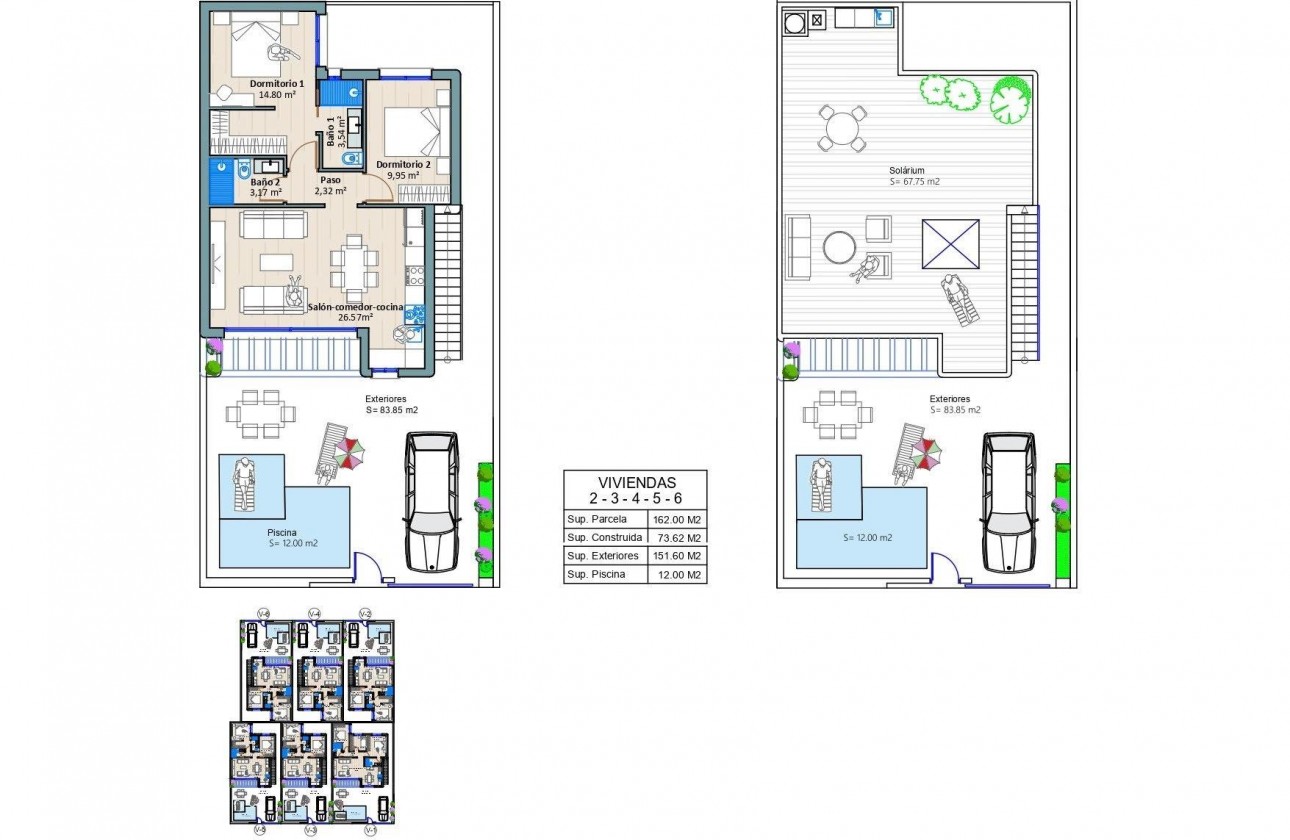 Nouvelle construction - Villa - Torre - Pacheco - pueblo