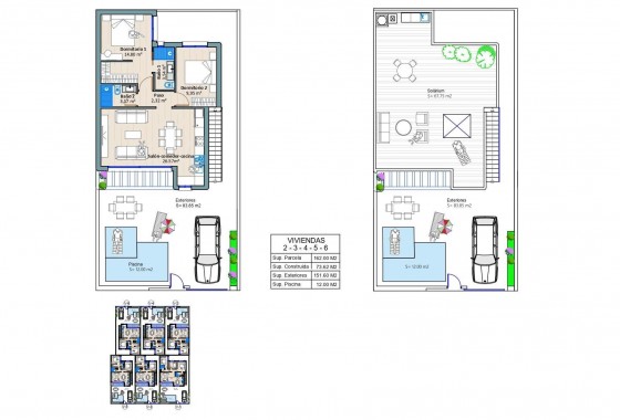 Nouvelle construction - Villa - Torre - Pacheco - pueblo