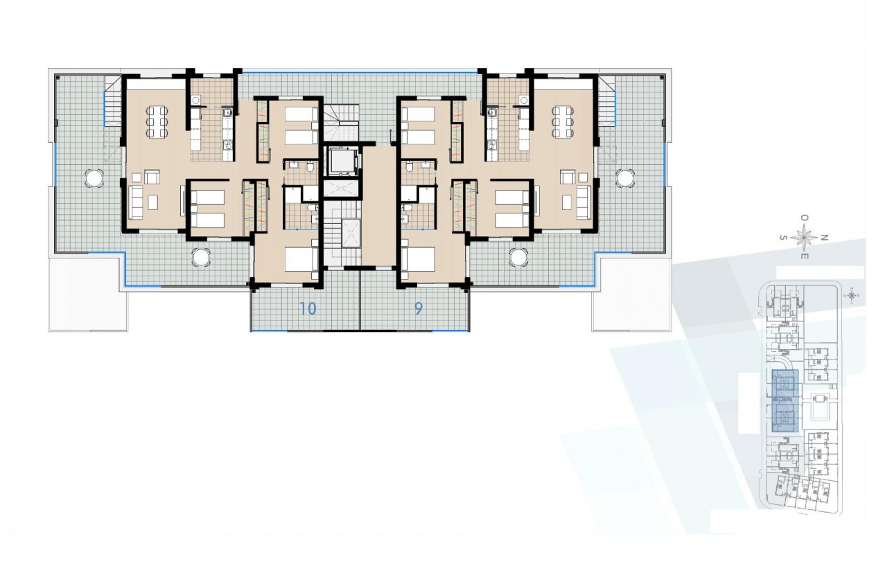 Nouvelle construction - Attique - Pilar de la Horadada - TORRE DE LA HORADADA