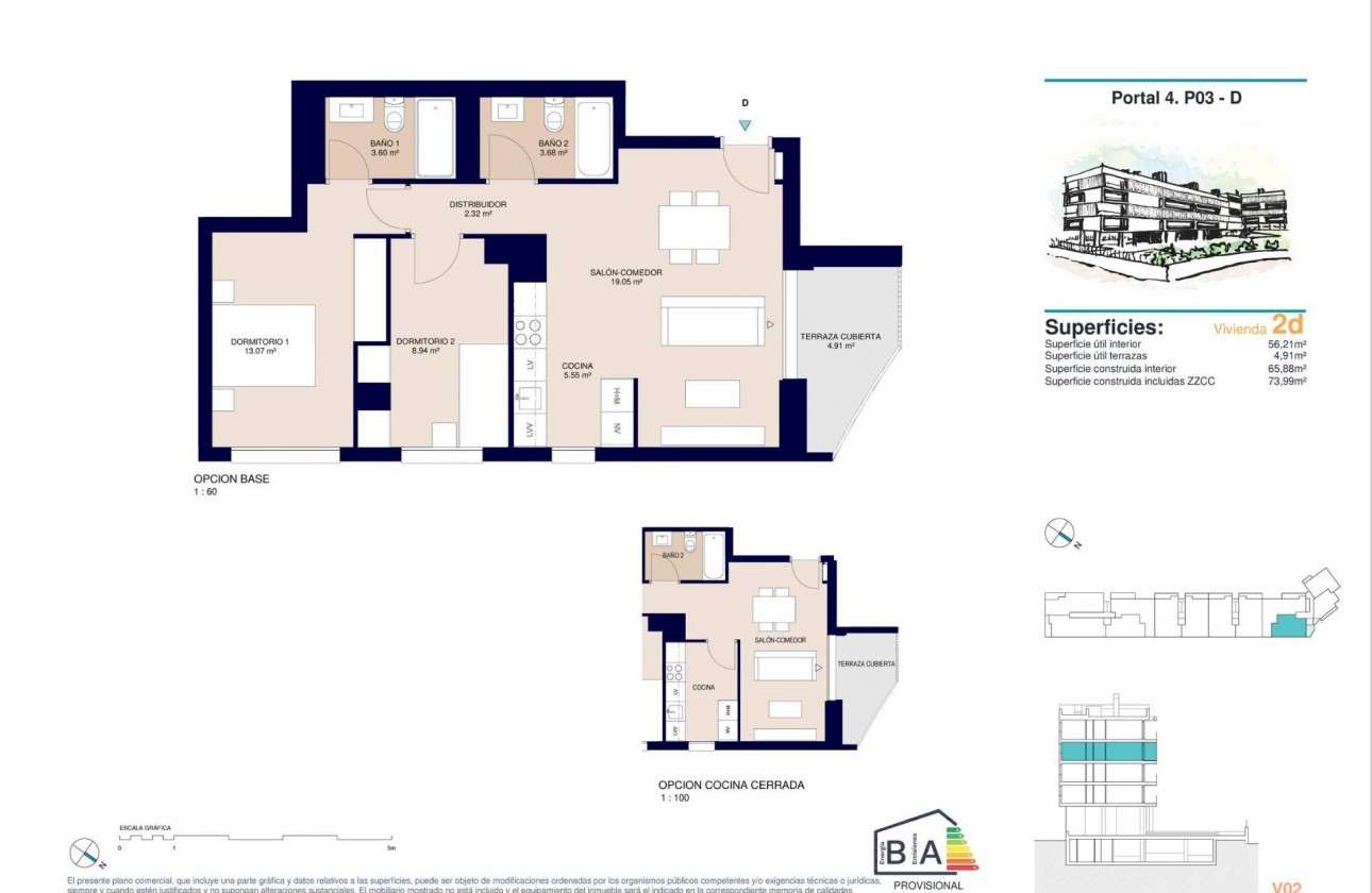 Nouvelle construction - Appartement - Alicante - San Agustín-PAU 2