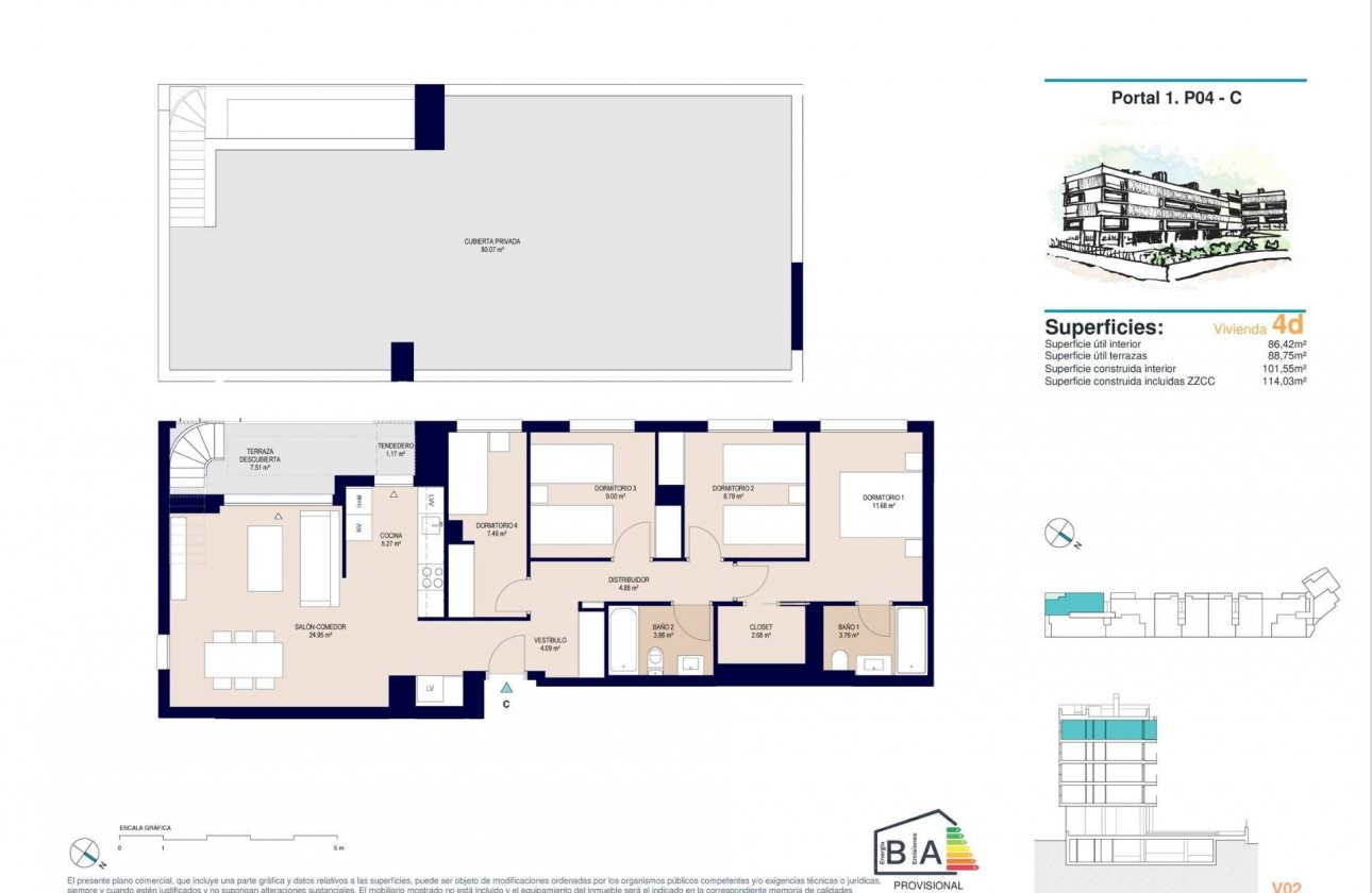 Nouvelle construction - Attique - Alicante - San Agustín-PAU 2